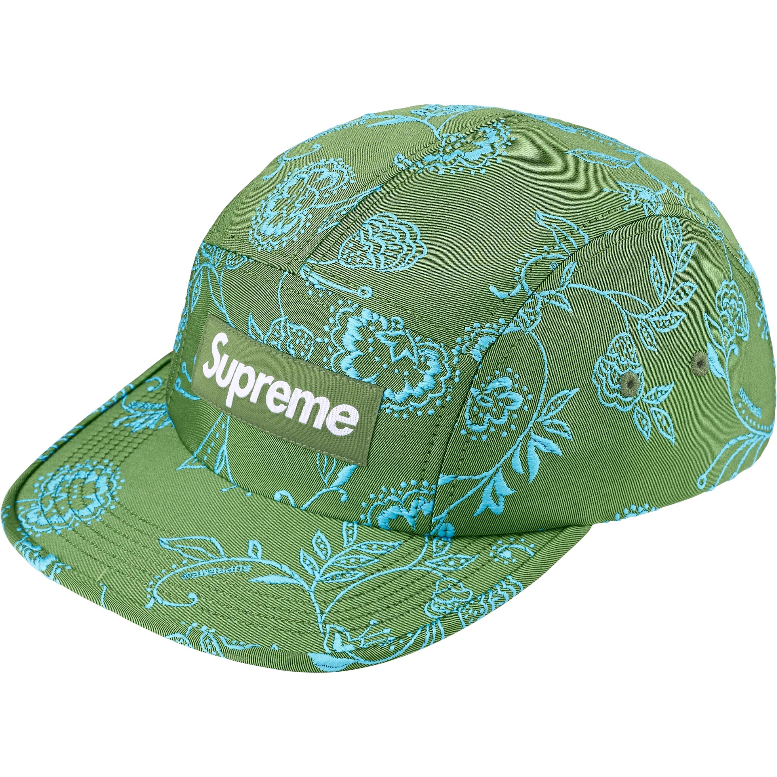 Floral Jacquard Camp Cap view 8